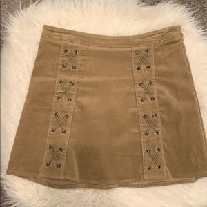 Corduroy Skirt
